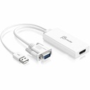 J5create VGA to HDMI Video Audio Adapter