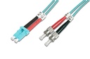 Digitus LC / ST Fiber-Optic Patch Cable, Duplex