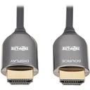 Tripp Lite P568F-20M-8K6 HDMI Fiber Active Optical Cable, M/M, Black, 20 m (66 ft.)