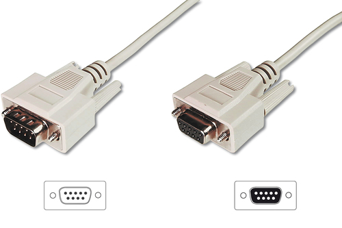 Digitus DATATRANSFER EXTENSION CABLE D-SUB9 M/F