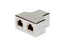 Digitus CAT 5E MODULAR COUPLER SHIELDED 2X RJ45
