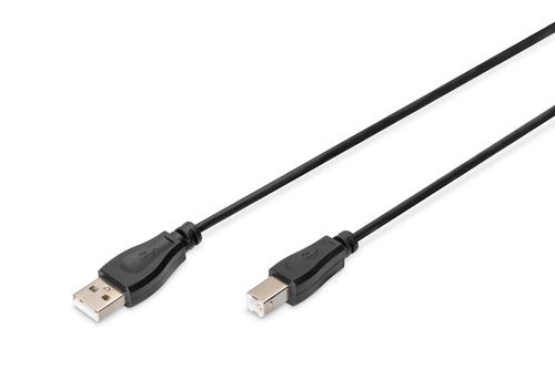 Digitus USB CONNECTION CABLE TYPE A - B M/M 1.
