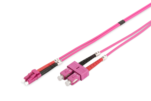 Digitus FO PATCH CORD DUPLEX LC TO SC MM OM4 5