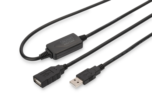 DIGITUS USB ACTIVE EXTCABLE 10M