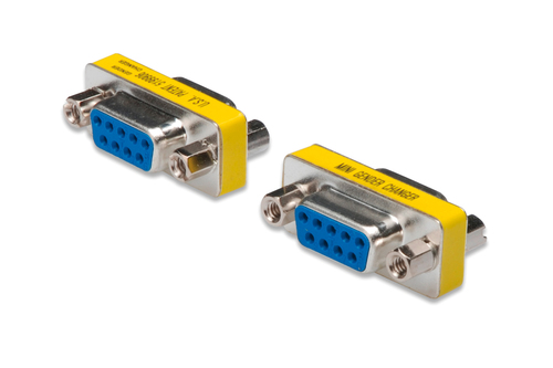 Digitus GENDER CHANGER D-SUB9 METAL HOUSING F/