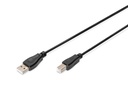 Digitus USB CONNECTION CABLE TYPE A - B M/M 3.