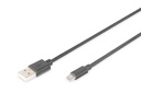 Digitus USB 2.0 CABLE TYPE A-MICRO B M/M 1.8M US