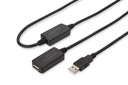 DIGITUS USB 20 REPEATER CABLE M/F 20 M
