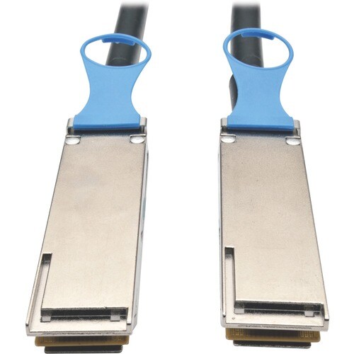 Tripp Lite QSFP28 to QSFP28 100GbE Passive DAC Copper InfiniBand Cable (M/M), 2 m (6 ft)