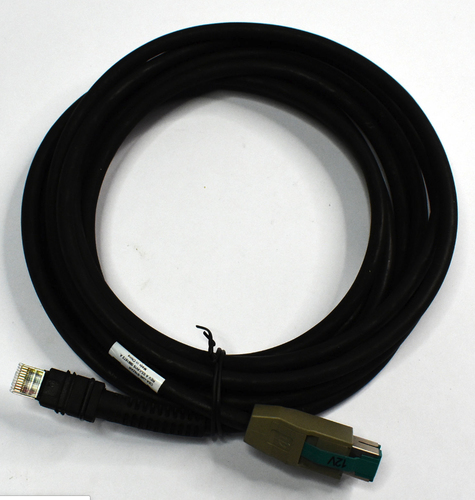 Zebra USB Cable: Power Plus Connector, 15ft. Straight