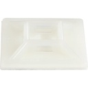 Startech.Com 100 Pack Cable Tie Mounts with Adhesive Tape for 0.21 in. (5.5 mm) Wide Ties