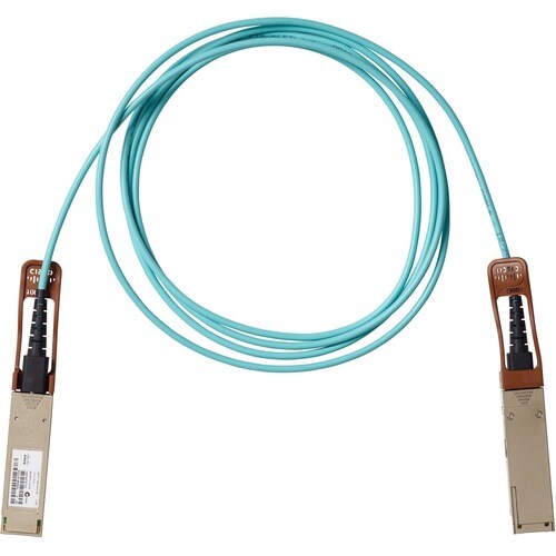 Cisco 100GBase QSFP Active Optical Cable, 5-meter