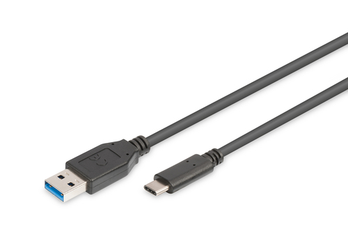Digitus USB CABLE TYPE C TO A           M/M 1.0M