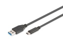 Digitus USB CABLE TYPE C TO A           M/M 1.0M