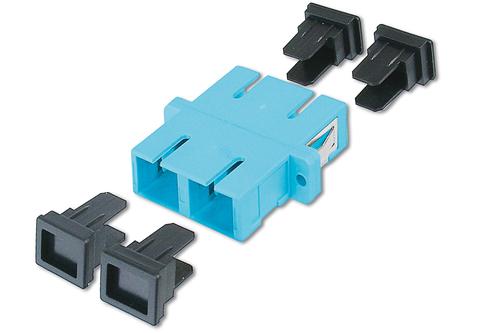 DIGITUS SC/SC DUPLEX COUPLER  AQUA MULTI