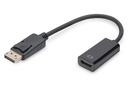 Digitus DISPLAYPORT ADAPTER CABLE DP - HDMI TYP