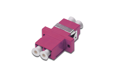 Digitus FO COUPLER DUPLEX LC TO LC MM VIOLET