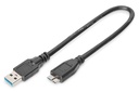 Digitus USB 3.0 CONNECTION CABLE USB A - MICRO