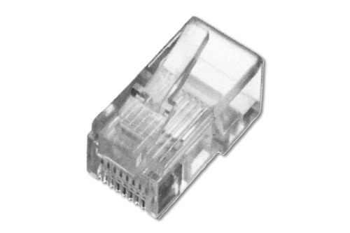 Digitus MODULAR PLUG FOR FLAT CABLE 6P6C UNSHI