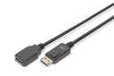 Digitus DISPLAYPORT EXTENSION CABLE DP M/F 2.0