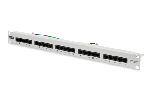 Digitus CAT 3 ISDN PATCH PANEL UNSHIELDED 25-