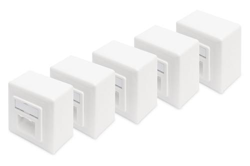 Digitus CAT 6 WALL OUTLET SHIELDED 2X RJ45 8P8