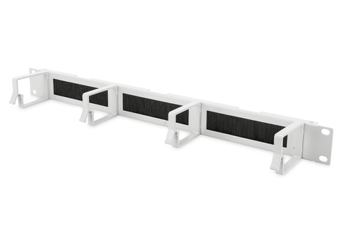 Digitus 1U cable management panel with brush ent