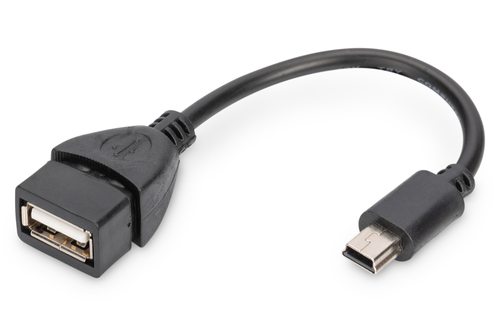 Digitus USB 2.0 ADAPTER CABLE OTG TYPE MINI B