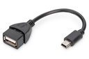 Digitus USB 2.0 ADAPTER CABLE OTG TYPE MINI B