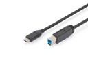 Digitus USB TYPE-C CONNECTION CABLE TYPE C TO B