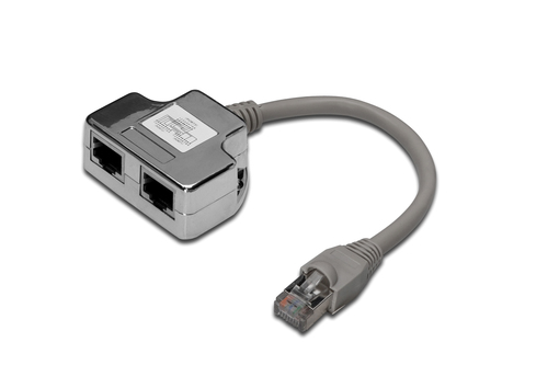Digitus CAT 5E PATCH CABLE ADAPTER 2X CAT 5E S