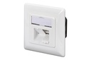 Digitus CAT 6 WALL OUTLET SHIELDED 2X RJ45 8P8