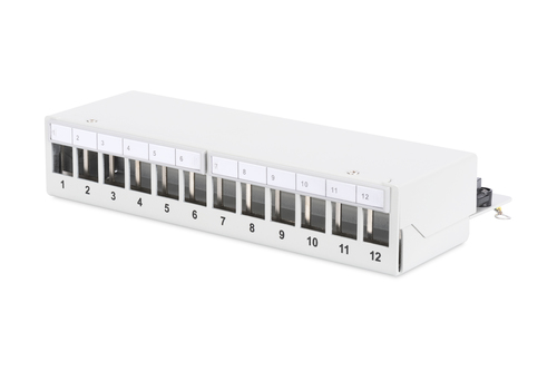 Digitus MODULAR DESKTOP PATCH PANEL SHIELDED 12