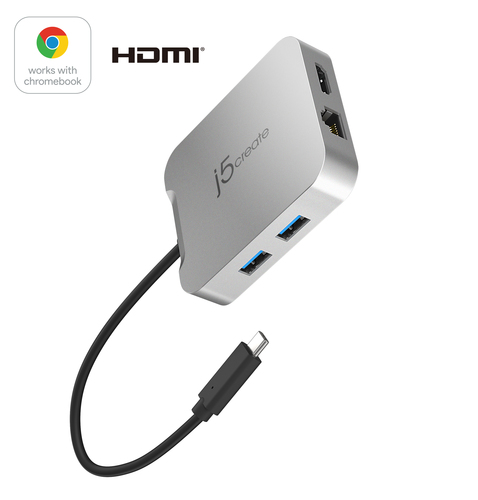 J5create 4K60 Elite USB-C PD Multi-Port Adapter