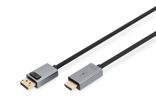 Digitus DP To HDMI Cable with LED 4K/30HZ