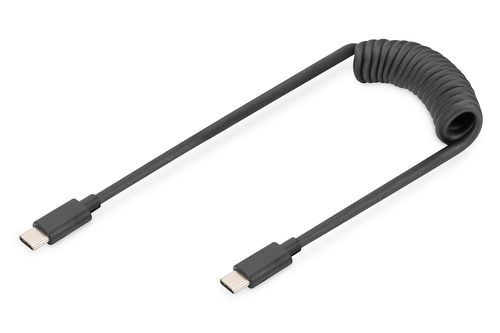 Digitus USB I Type C to USB I Type C Spring cabl