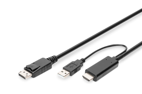 Digitus HDMI to DP Adapter cable 2m