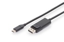 Digitus USB Type-C adapter cable Type-C to DP M/