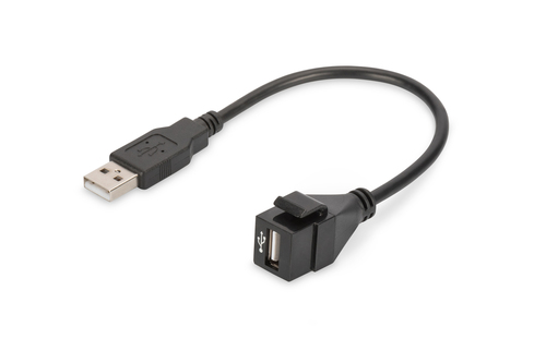 Digitus USB 2.0 KEYSTONE MODULE FEMALE/MALE