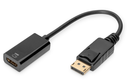 Digitus DP - HDMI Cable 0.2m black DP - HDMI typ