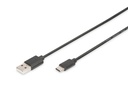 Digitus USB Type-C connection cable type C to A