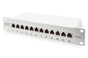 Digitus CAT 6A Patch Panel shielded 12-Port labe