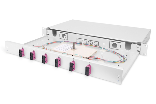 Digitus Fiber Optic Splice Box SC OM4 1U 6xSC-DX