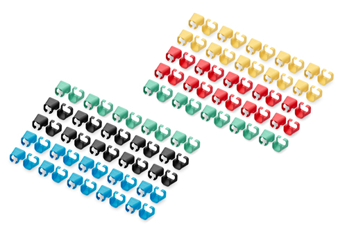 Digitus Color clips for Patch cable -Mixed
