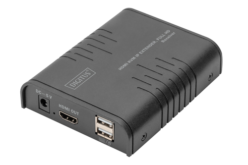 Digitus HDMI KVM IP Extender Receiver Full HD