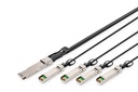 Digitus 40G QSFP+ to 4XSFP+ Direct Attach Cable