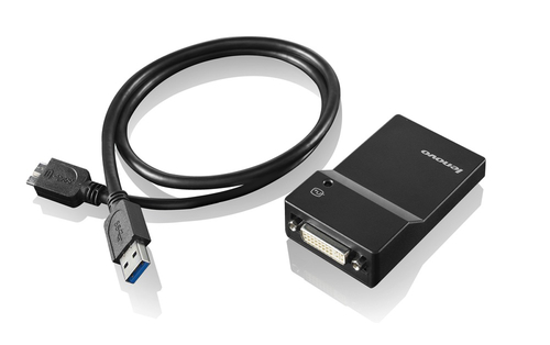 Lenovo USB 3.0 to DVI/VGA Monitor Adapter