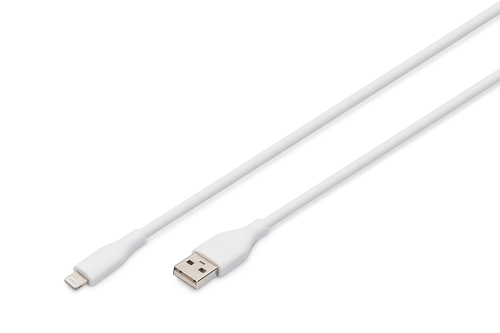Digitus Lightning silicone connection cbl USB-A