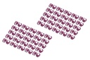 Digitus Color clips for RJ45 Plugs color magenta