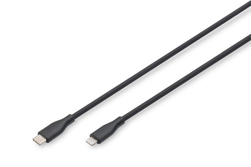 Digitus Lightning silicone connection cbl USB-C